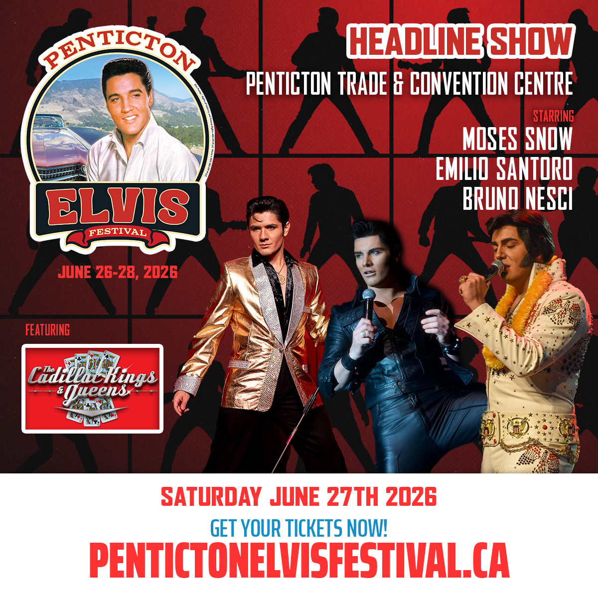 Penticton Elvis Festival 2026 Headliners